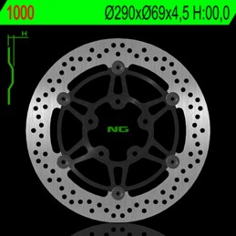 NG BRAKE DISC Floating Brake Disc - 1000