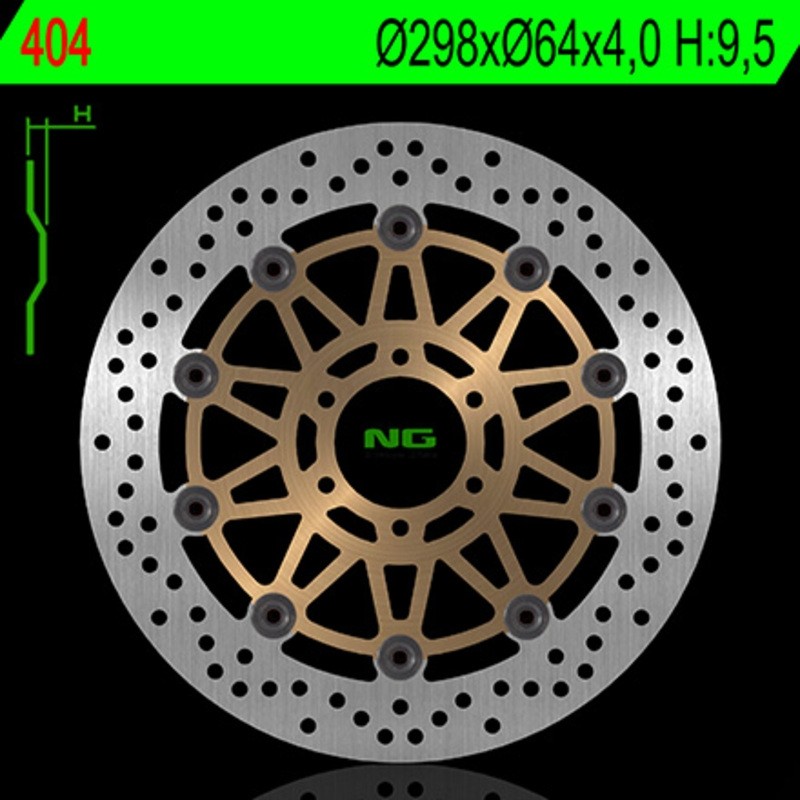 NG BRAKE DISC Floating Brake Disc - 404