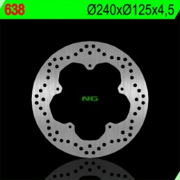 NG BRAKE DISC Fix Brake Disc - 638