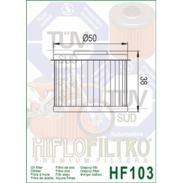 HIFLOFILTRO Racing Air Filter - HF103