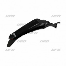 UFO Rear Fender + License Plate Holder /w Light Black Yamaha WR250F