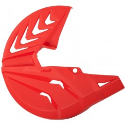 POLISPORT Front Disc Protector Rouge