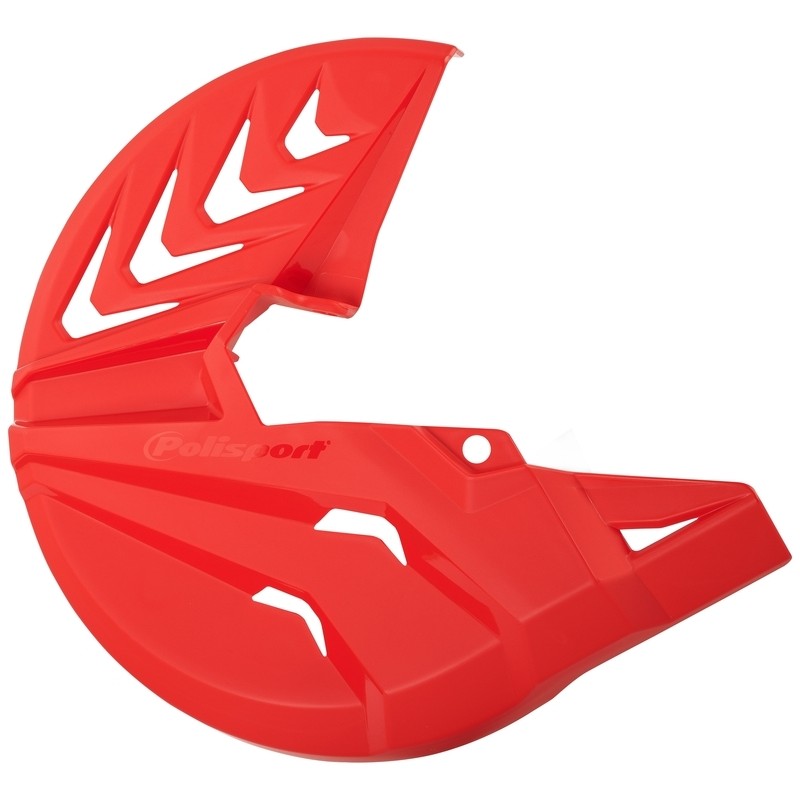 POLISPORT Front Disc Protector Rouge