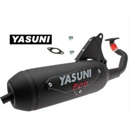 YASUNI Eco Black Steel Exhaust System Suzuki AY50