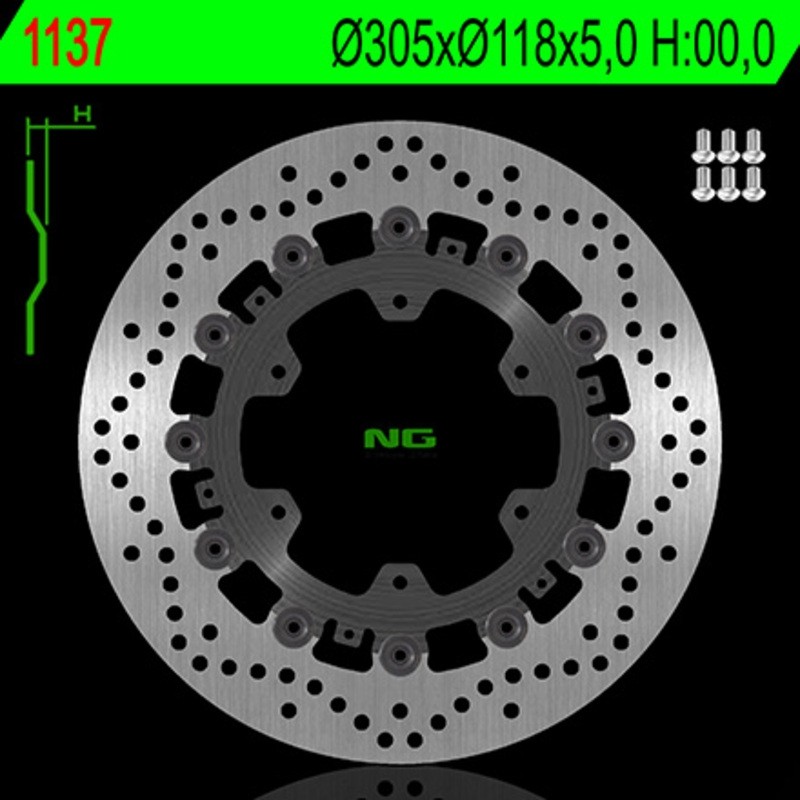 NG BRAKE DISC Floating Brake Disc - 1137