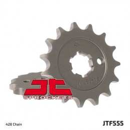 JT SPROCKETS Steel Standard Front Sprocket 555 - 428