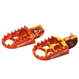 SCAR EVO Foot Pegs Orange KTM/Husqvarna