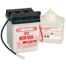 BS BATTERY Battery Conventional with Acid Pack - 6N4-2A