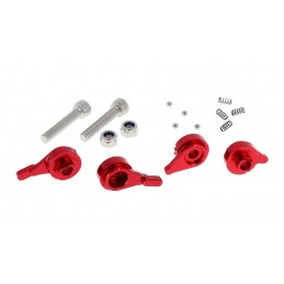 V-PARTS Lever Bolts Kit Red