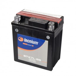 TECNIUM Battery Maintenance Free with Acid Pack - BTX7L-BS