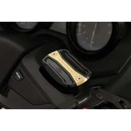 GILLES TOOLING Front Brake Fluid Contenair Cover Gold Yamaha T-Max 530/560