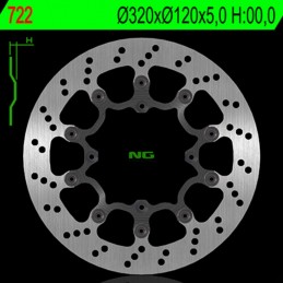 NG BRAKE DISC Floating Brake Disc - 722
