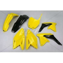 UFO Plastic Kit OEM Color (2014) Yellow/Black Suzuki RM-Z450