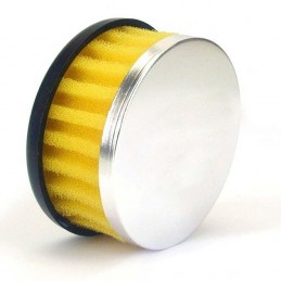 V PARTS Straight Air Filter Ø28/35mm Yellow