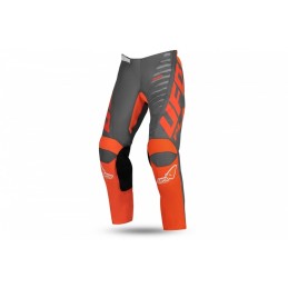 UFO Motocross Kimura Pants for Kids Grey/Orange Size 40