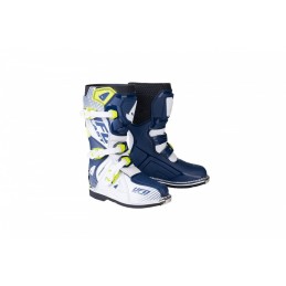 UFO Typhoon Boots for Kids Blue/White Size 34