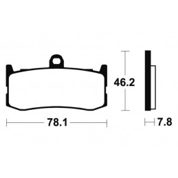 TECNIUM Trail Performance Sintered Metal Brake pads - MFP364