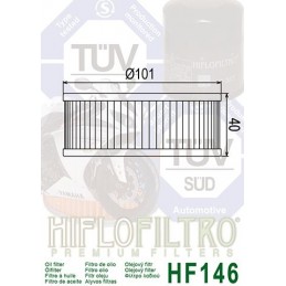 HIFLOFILTRO HF146 Oil Filter Yamaha