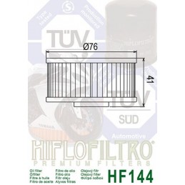 HIFLOFILTRO HF144 Oil Filter Yamaha