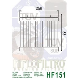 HIFLOFILTRO HF151 Oil Filter