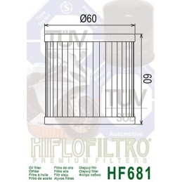 HIFLOFILTRO HF681 Oil Filter Hyosung