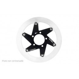 BERINGER Aeronal Stainless Steel Floating Brake Disc - Black Y23LDIB