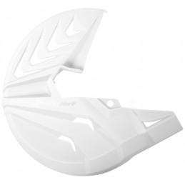 POLISPORT Front Disc Protector White