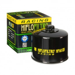 HIFLOFILTRO HF160RC Racing Oil Filter Black