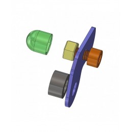 V PARTS Indicator Spacers Set of 2 Pieces - Indian FTR 1200