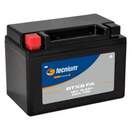 TECNIUM Battery Maintenance Free Factory Activated - BTX9