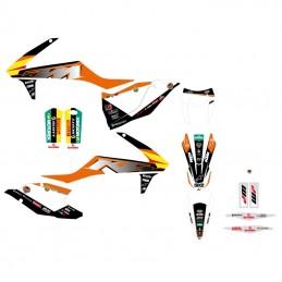 BLACKBIRD Replica Trophy 21 Complete Graphic Kit - KTM EXC/SX-SXF