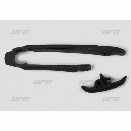 UFO Chain Slider + Lower Chain Sliding Piece Kit Black KTM
