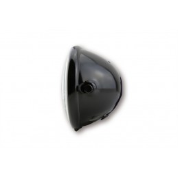 SHIN YO Bates Style 5 3/4 inch main headlight black glossy
