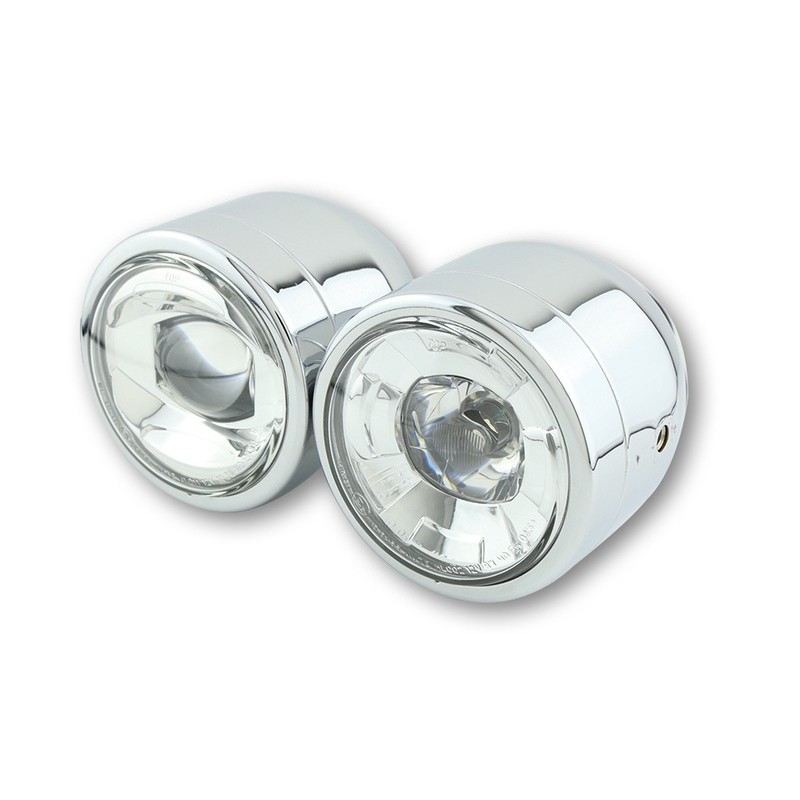 SHIN YO LED headlight Twin chrome side mounting