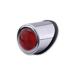 SHIN YO LED taillight Old School TYP1 chrome red glass E-approved