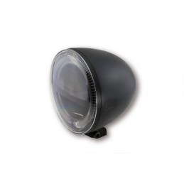 HIGHSIDER 5 3/4 Inch LED Headlight CIRCLE, black