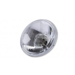 SHIN YO Headlight insert 4 1/2 inch, embossed glass, with Bilux bulb and parking light