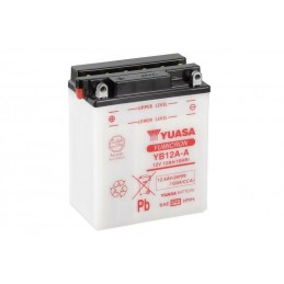 YUASA Battery Conventional without Acid Pack - YB12A-A