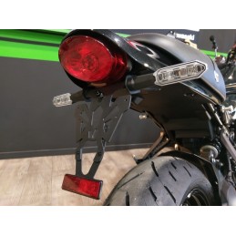 V PARTS License Plate Holder Short Black Kawasaki Z900RS