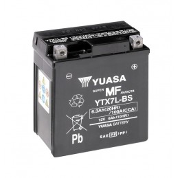 YUASA Battery Maintenance Free with Acid Pack - YTX7L-BS