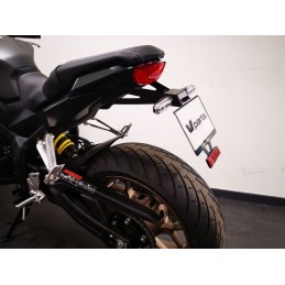 V PARTS Plate Holder Black - Honda CB650R
