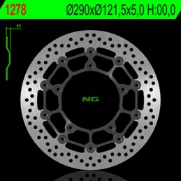 NG BRAKE DISC Floating Brake Disc - 1278