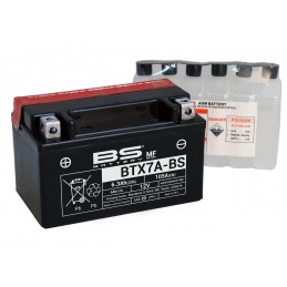 BS BATTERY Battery BTX7A-BS Maintenance Free with Acid Pack