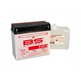 BS BATTERY Battery 51814 (12C16A-3B) Conventional with Acid Pack