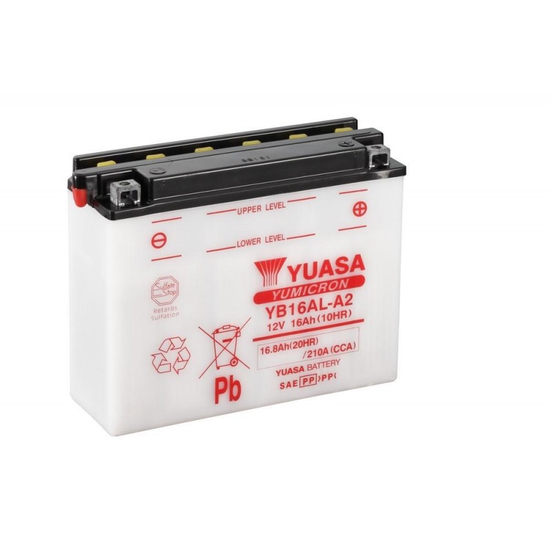 YUASA YB16AL-A2 Battery Conventional