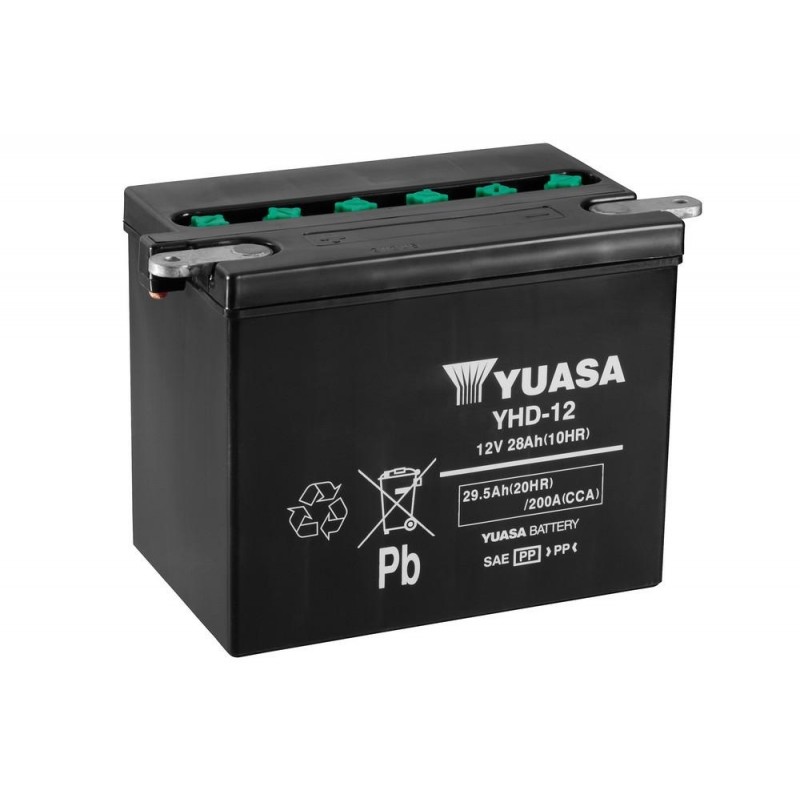 YUASA YHD-12 Battery Conventional