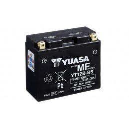 YUASA YT12B-BS Battery Maintenance Free Delivered with Acid Pack