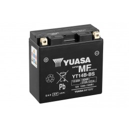 YUASA YT14B-BS Battery Maintenance Free Delivered with Acid Pack
