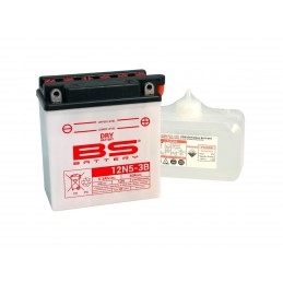 BS BATTERY Battery 12N5-3B Conventional with Acid Pack