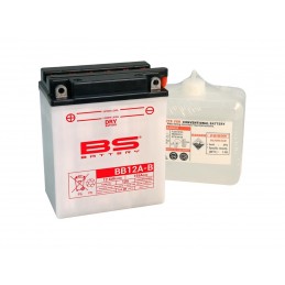 BS BATTERY Battery BB12A-B high performance with Acid Pack